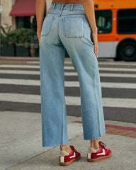 Sariah Raw Hem Jeans