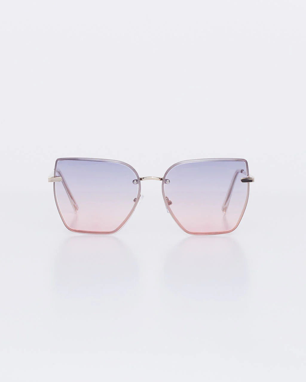 Hollywood Frameless Square Sunglasses