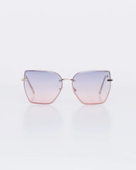 Hollywood Frameless Square Sunglasses