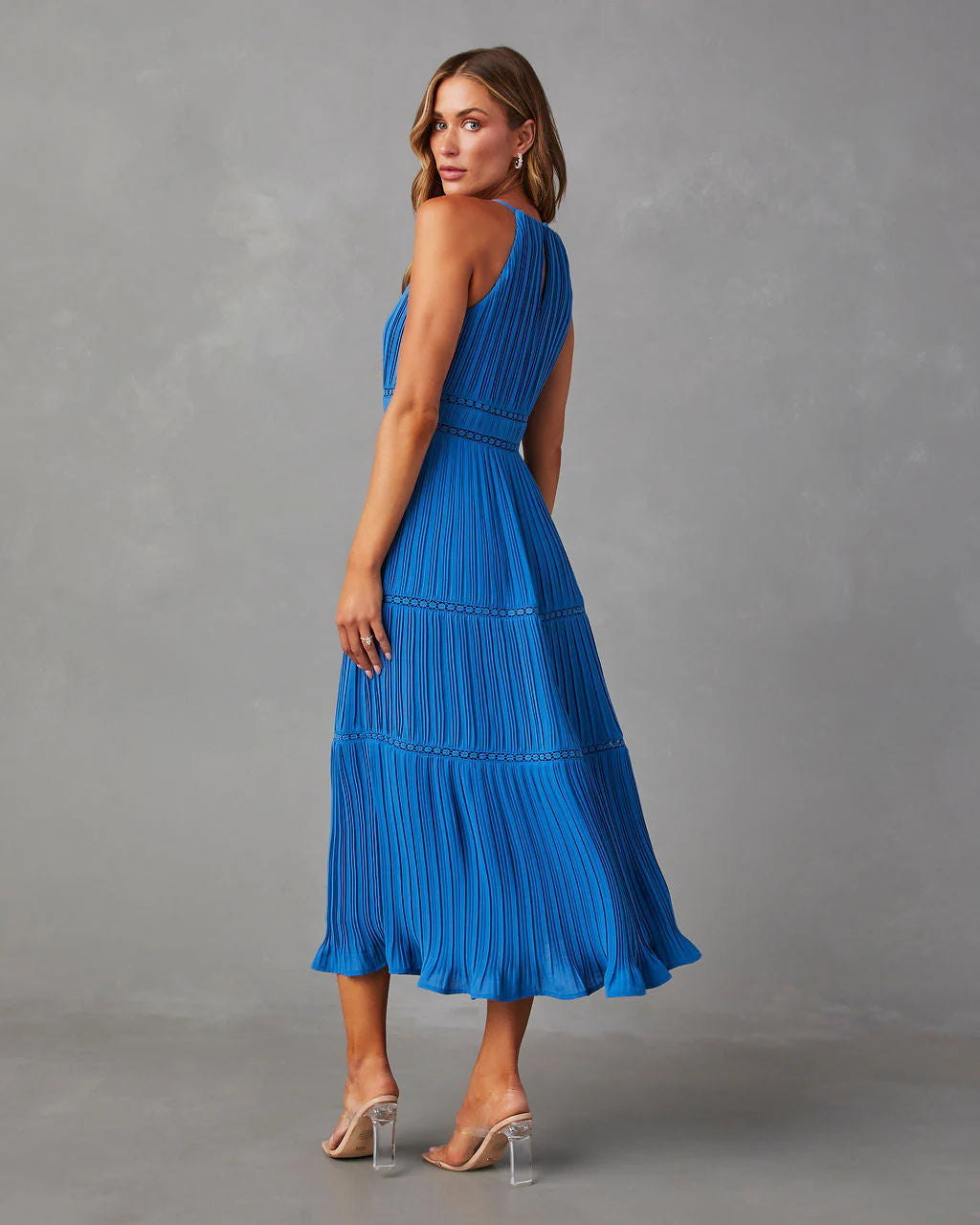 Lucienne Tiered Midi Dress