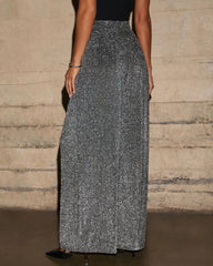 Meet And Greet Lurex Knit Trouser Pants