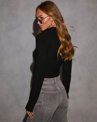 Out And About Front Zip Sweater