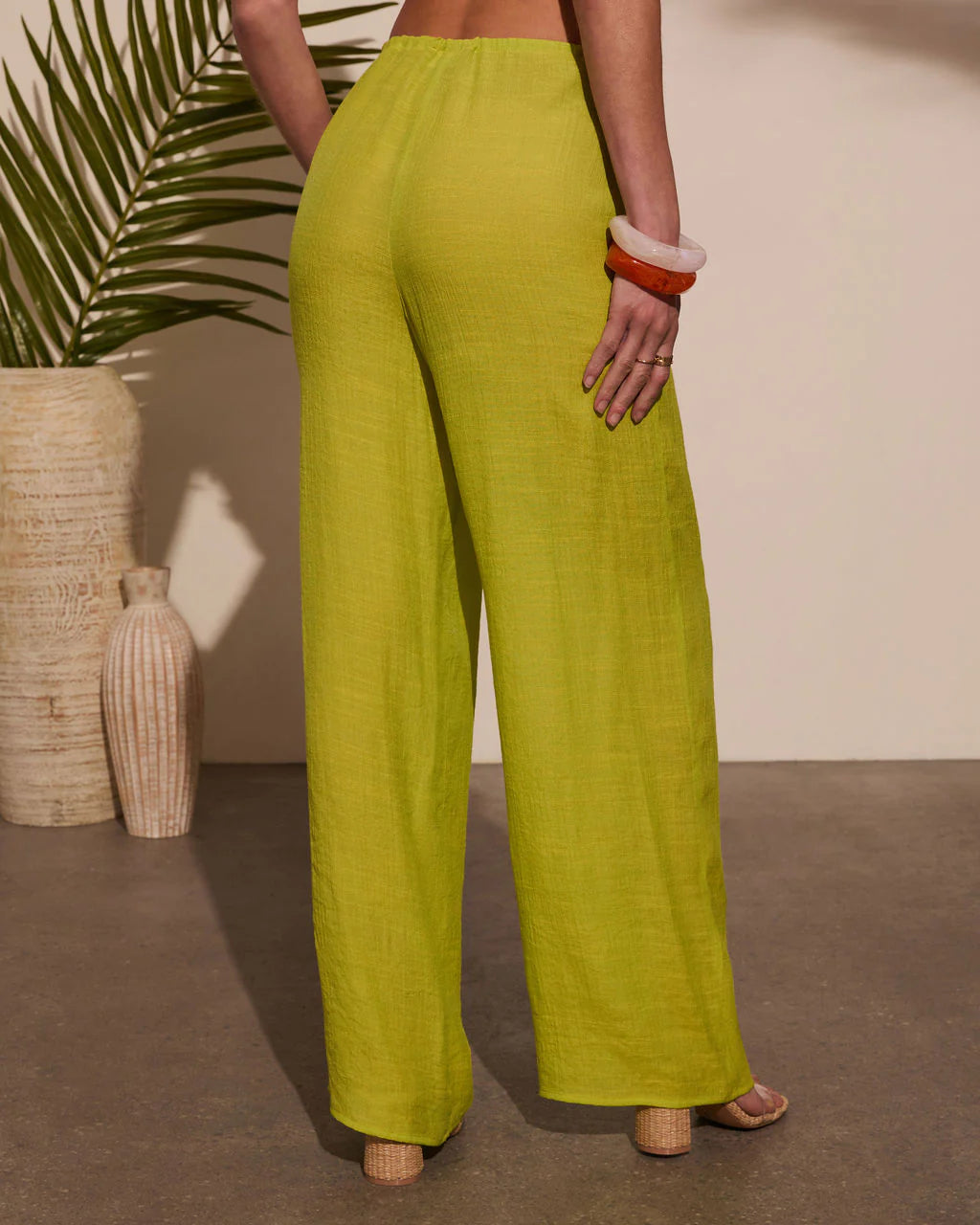 Beach Bound Drawstring Cover Up Pants