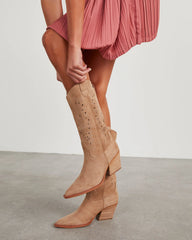Arnell Laser Cut Western Boot