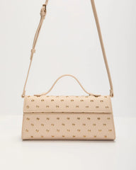 Meet Me At Midnight Grommet Hole Top Handle Bag