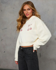 Sweet Cherries Graphic Sweatshirt