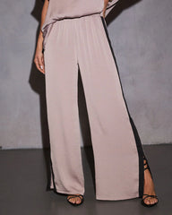 Lainey Contrast Trim Pants