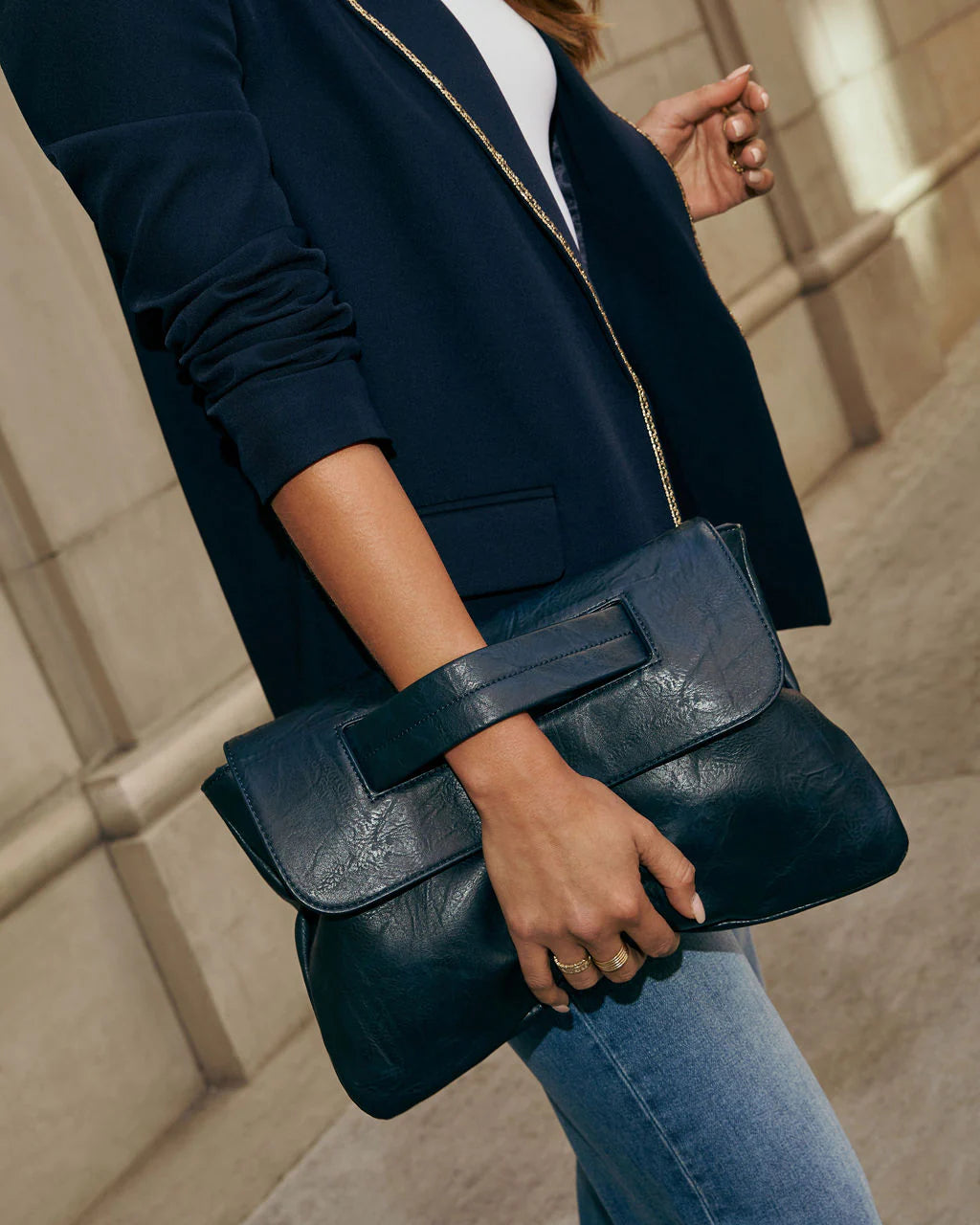 Come With Me Foldover Clutch