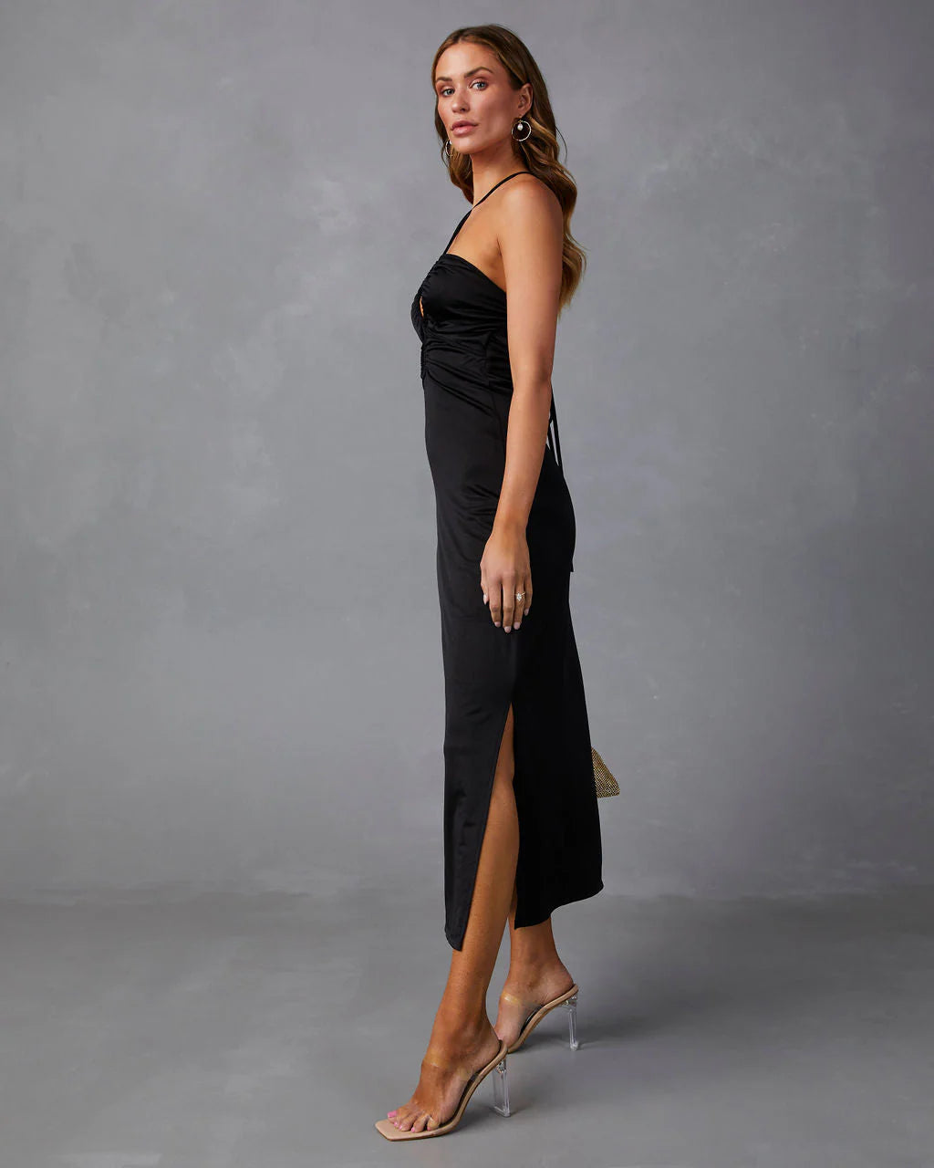 Sweet Amore Cutout Midi Dress