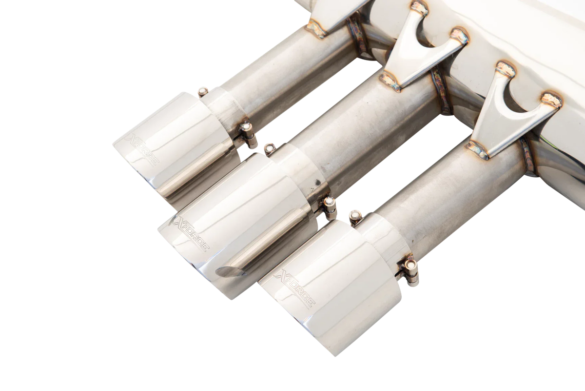 Honda CIVIC, FK8 TYPE R (09/2017-ON), Civic Type R FK8 Stainless Steel 3" Inch Catback System - XFORCE