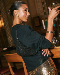 Emerson Diamante Shoulder Bag