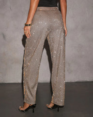 Jordy Metallic Trouser Pants