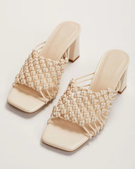 Ximenez Knotted Open Toe Sandal