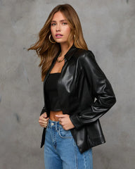 Wynne Leather Top Set