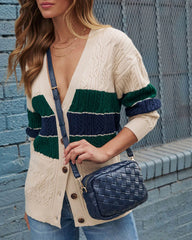 Northie Woven Leather Crossbody Bag