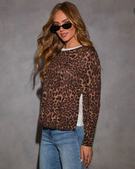 Wild Whisper Animal Print Top