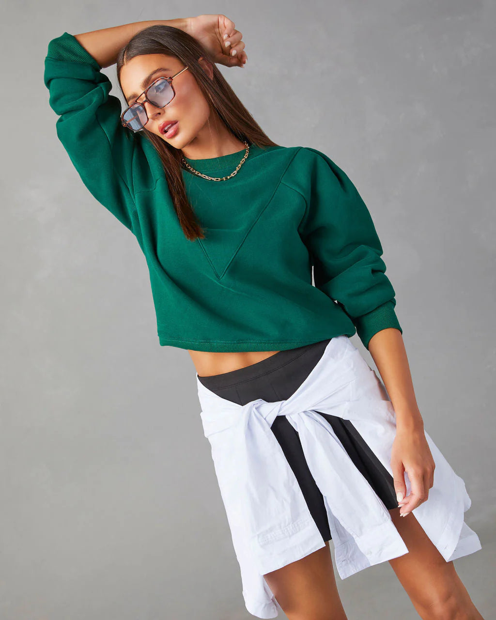 Huddy Cotton Sweatshirt