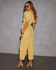 Paulina Waist Tie Jumpsuit
