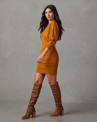 Geraldine Long Sleeve Mini Dress