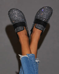 Evening Stroll Embellished Suede Loafers