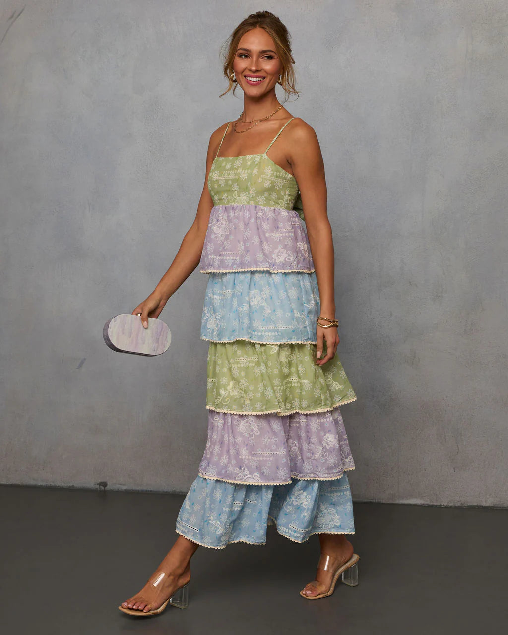 Willow Waltz Tiered Maxi Dress