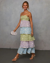 Willow Waltz Tiered Maxi Dress