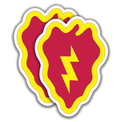 25th INFANTRY DIVISION US ARMY DECALs Sticker Bogo  2 For 1