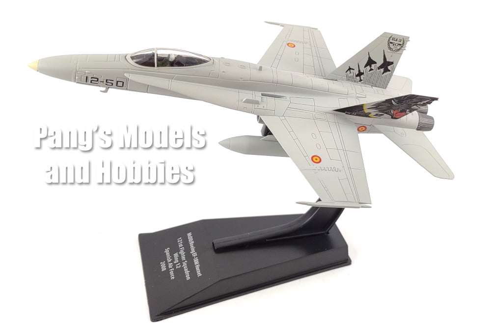 EF-18M EF-18 F-18 F/A-18 C.15 Hornet Spanish AF 2008 1/100 Scale Diecast Metal Model by Hachette