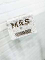 Beaded Coin Pouch - Mrs.