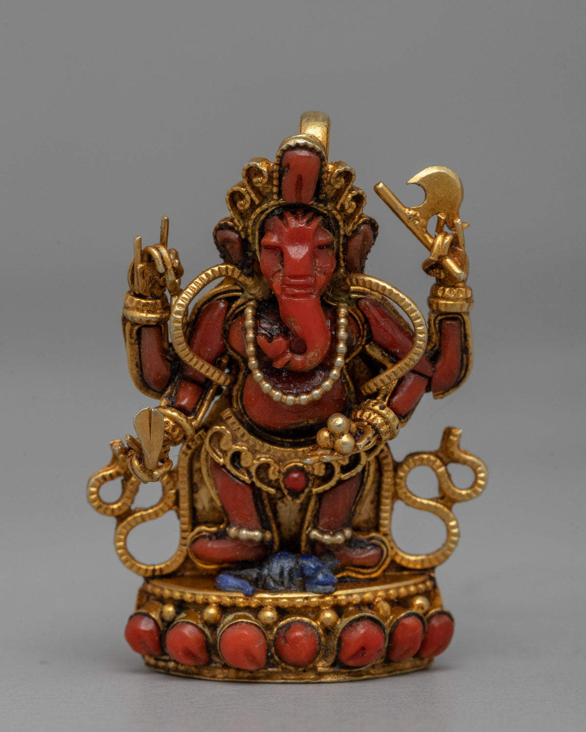 ganesh ji gold locket