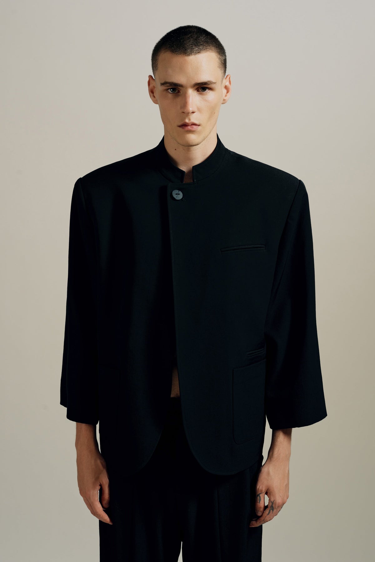 AMAR'E SS MONK BLAZER EUPHORIC BLACK