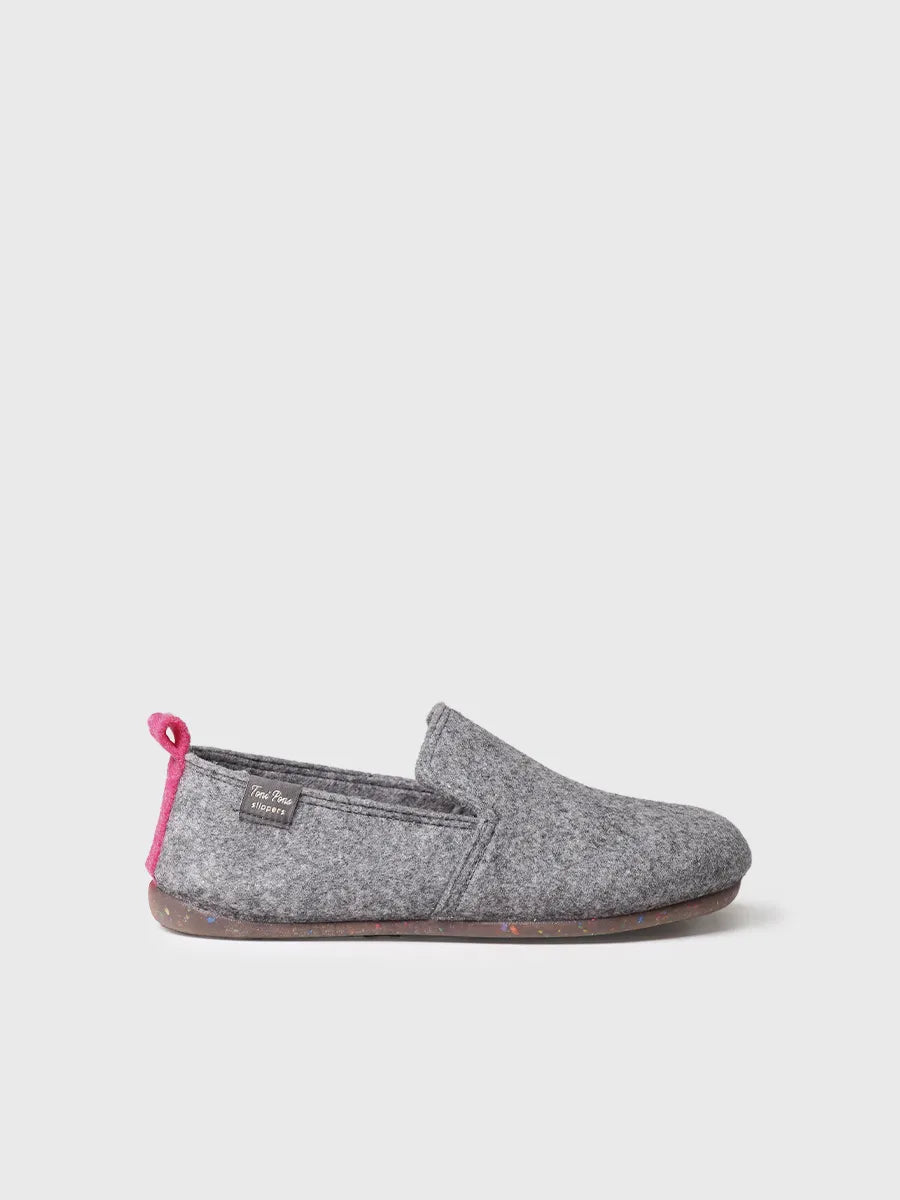 zapatillas mujer - Zapatilla de casa para mujer en fieltro reciclado | MELVA-FR  - Toni Pons  