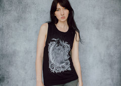 Raven and Crescent Muscle Tank