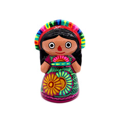 Muñeca de Ceramica y Yeso/ Authentic Mexican Maria Dolls