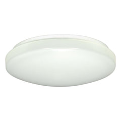 Satco 62-747 NUVO 11 Inch LED Flush Mount With Sensor 3000K Warm White  
