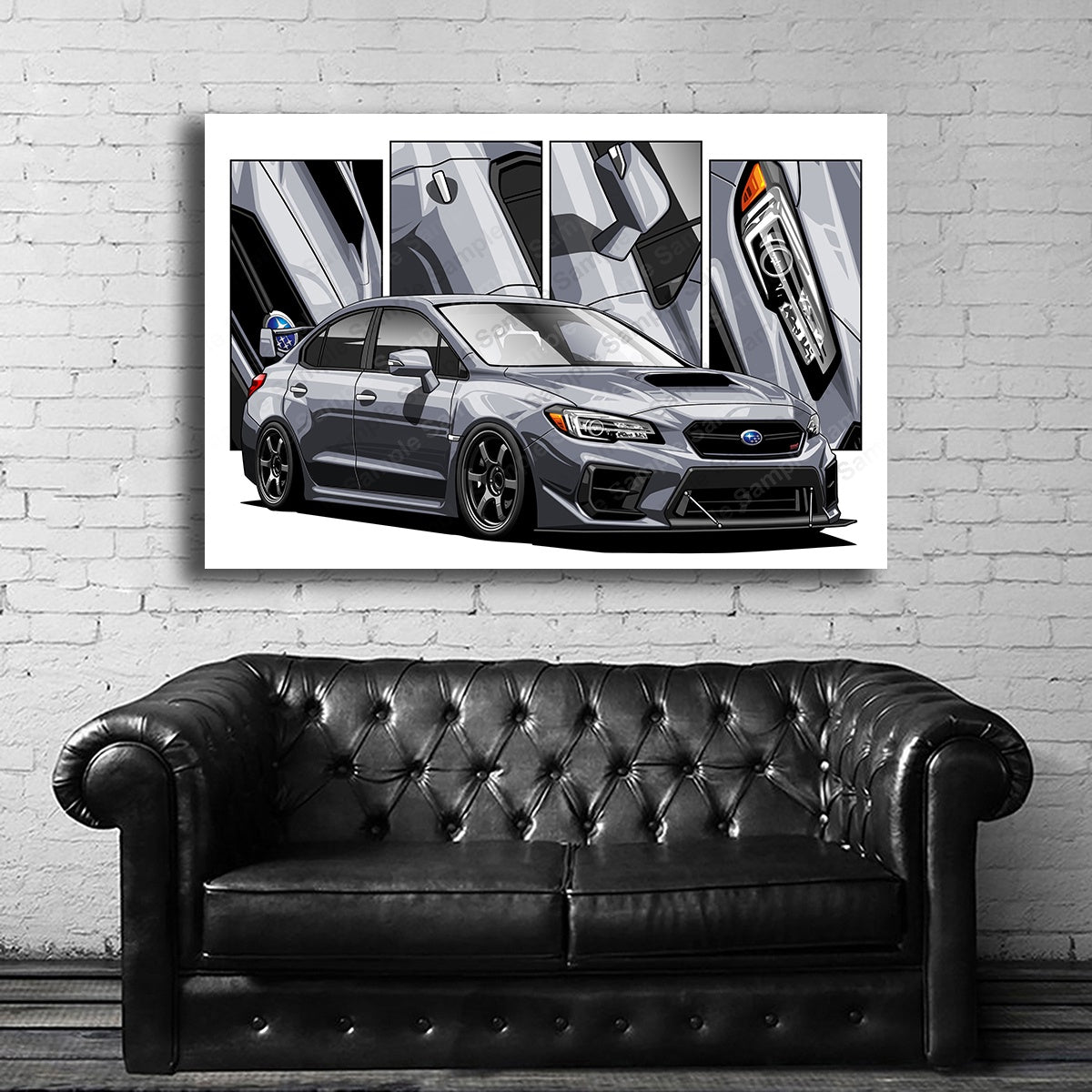 #009 Subaru WRX Impreza STI Raptor Eye Facelift