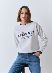 Sudadera bordado print perrito