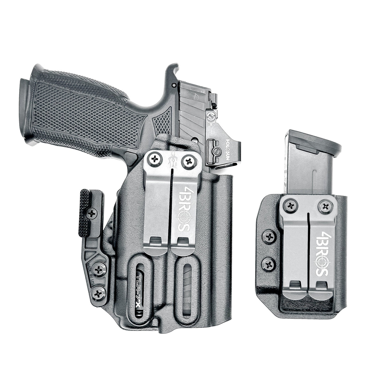 Sig P365-XMACRO & Icarus Precision A.C.E Module & TLR-7 XA IWB RH Holster with Magazine Carrier Combo in Black