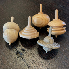 Home: Hand-Turned Spinning Tops