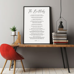 The Beatitudes Poster Bible Verse Wall Art, Minimalist Aesthetic Christian Scripture Poster, Matthew 5312 Blessed Are Print