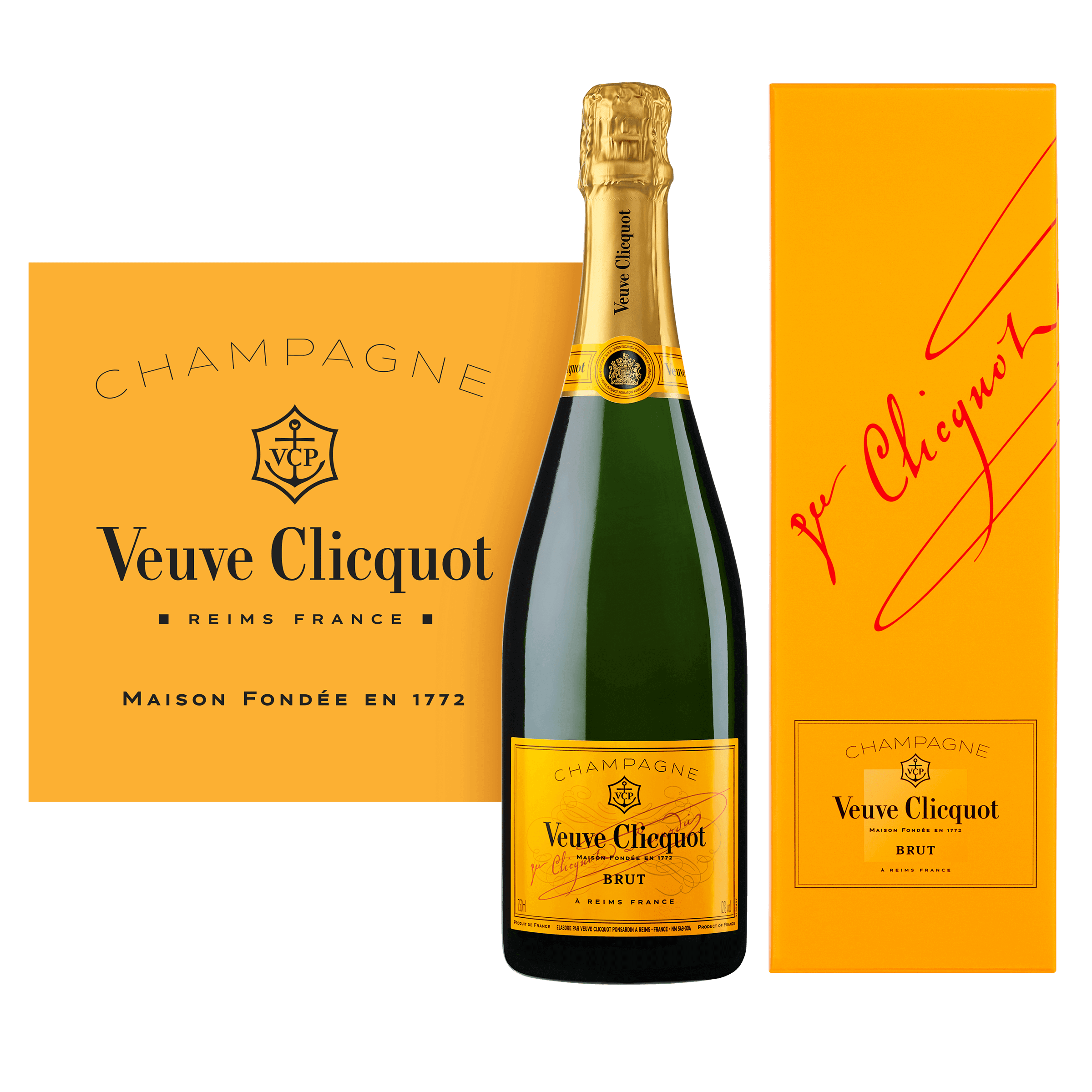 Veuve Clicquot Yellow Label Brut Champagne 750ml at ₱4330.00 | Wine | Boozy.ph