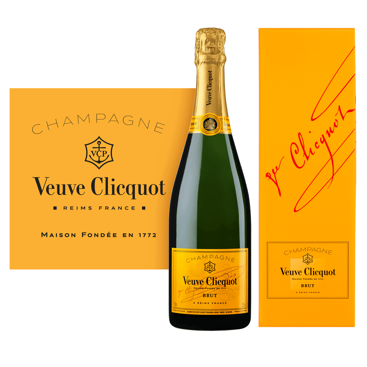 Veuve Clicquot Yellow Label Brut Champagne 750ml at ₱4330.00 | Wine | Boozy.ph