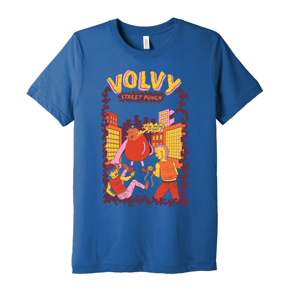 Volvy Street Punch T-Shirt (True Royal)