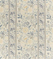 Wilhelmina Weave Fabric - Indigo - 236850 - Morris & Co