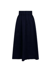 Yara Poplin Skirt - Black