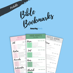 Printable Bible Bookmarks