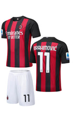 Football Jersey Ac Milan home Ibrahimovic 20/21 number#11 ( Harmony day / specials / italia jersey and shorts )