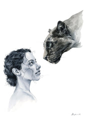 Introspection print by Polina Bright
