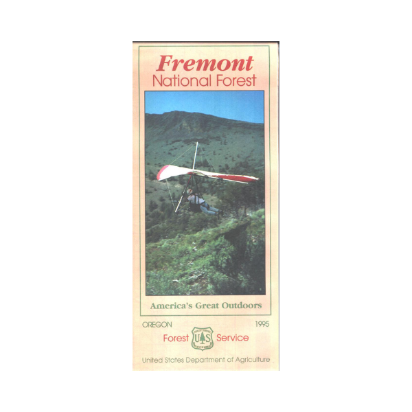Map: Fremont National Forest OR