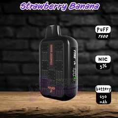 Strawberry Banana Tyson Round 2 7500 - Strawberry Banana Tyson Round 2 7500 - undefined - Tobacco - smokespotvape.com